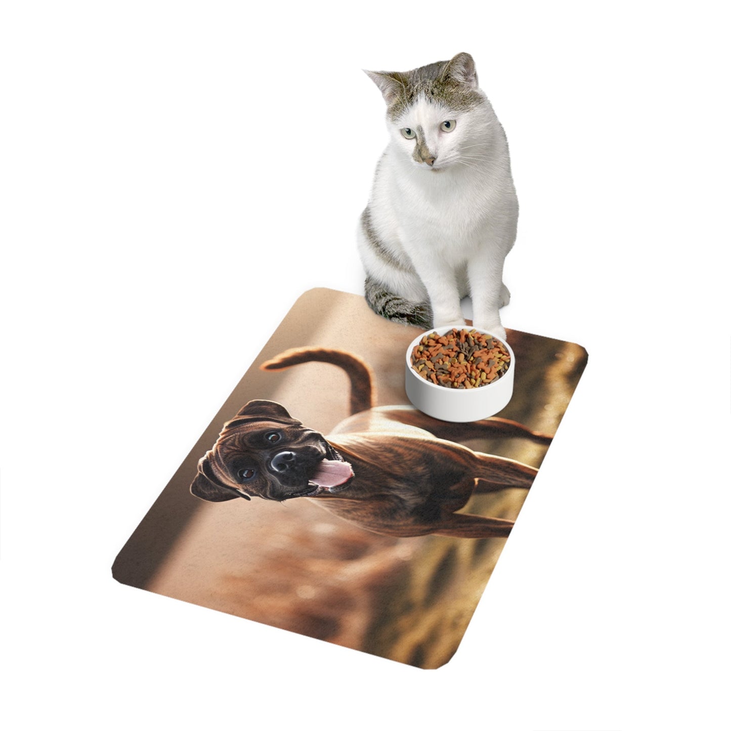 Non-Slip Pet Food Mat – Waterproof Feeding Mat for Dogs