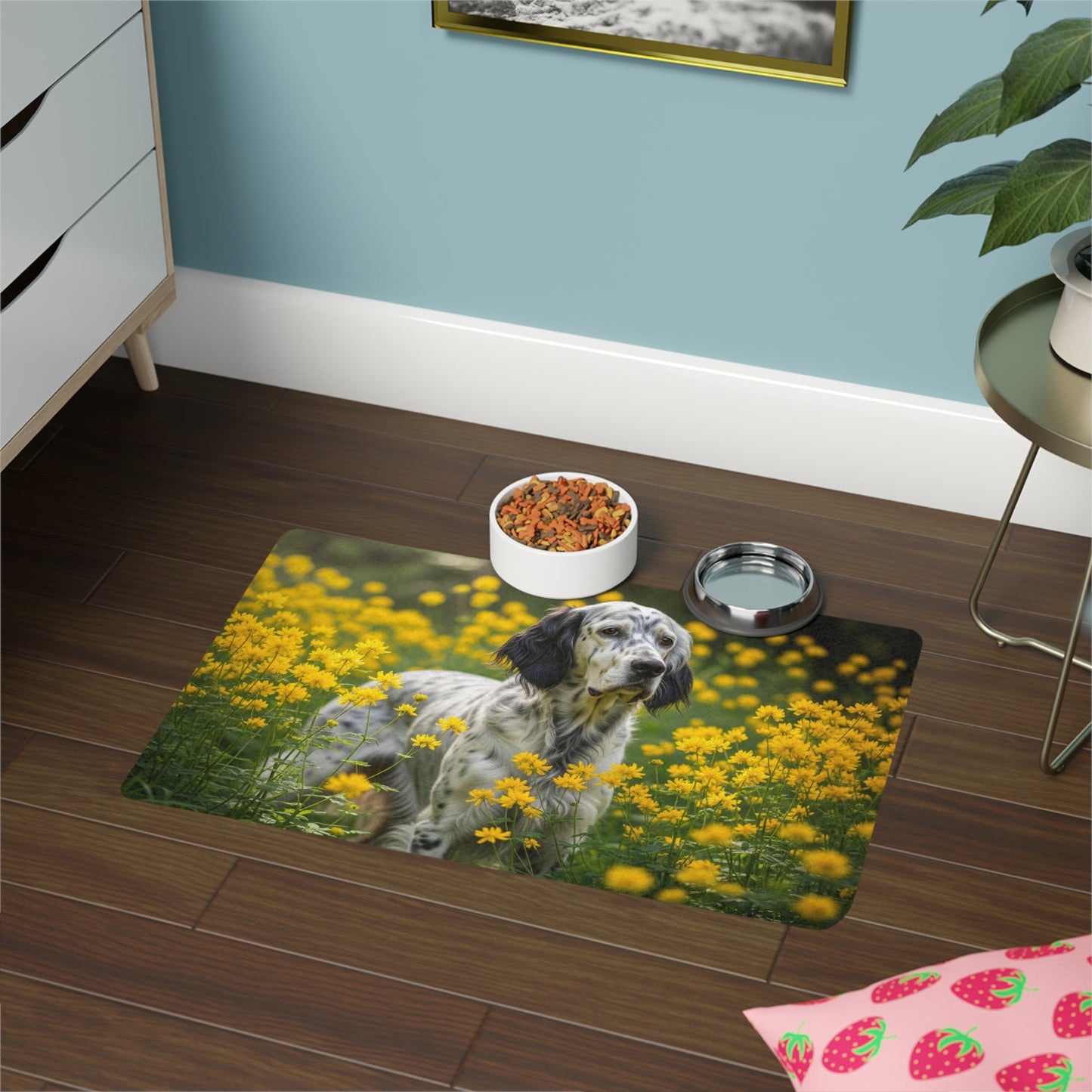 Non-Slip Pet Food Mat – Waterproof Feeding Mat for Dogs