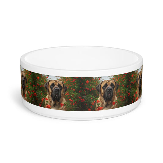 Ceramic Pet Bowl – 16 oz Dog Feeding Bowl