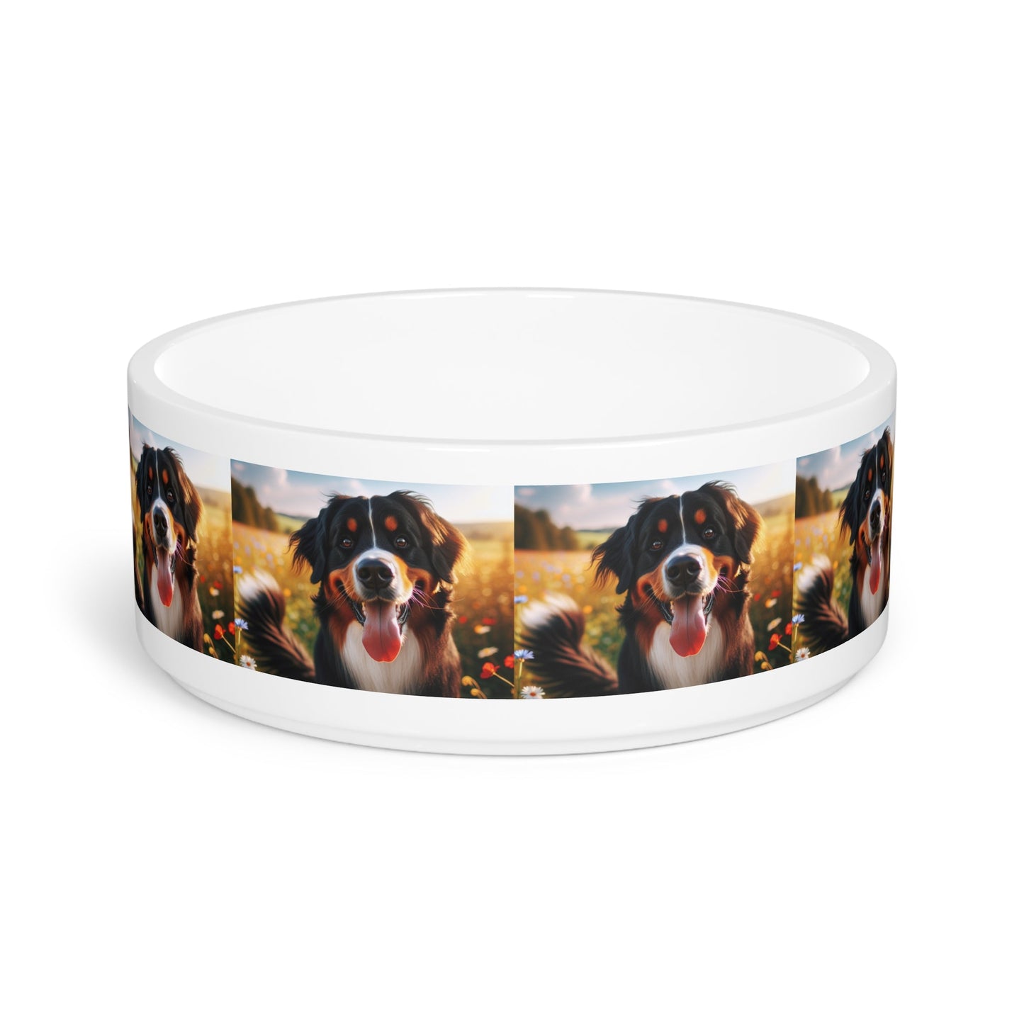 Ceramic Pet Bowl – 16 oz Dog Feeding Bowl