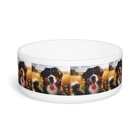 Ceramic Pet Bowl – 16 oz Dog Feeding Bowl
