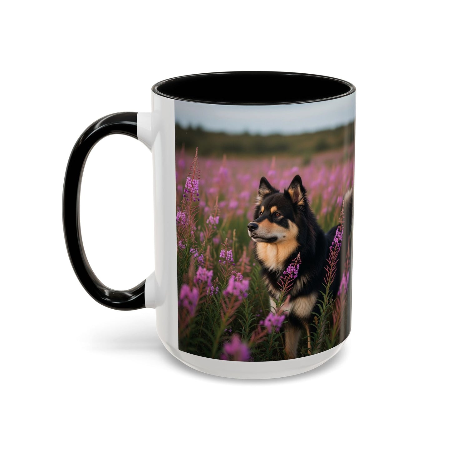 Keramiktasse mit Hunderassen-Motiv – 11 oz & 15 oz