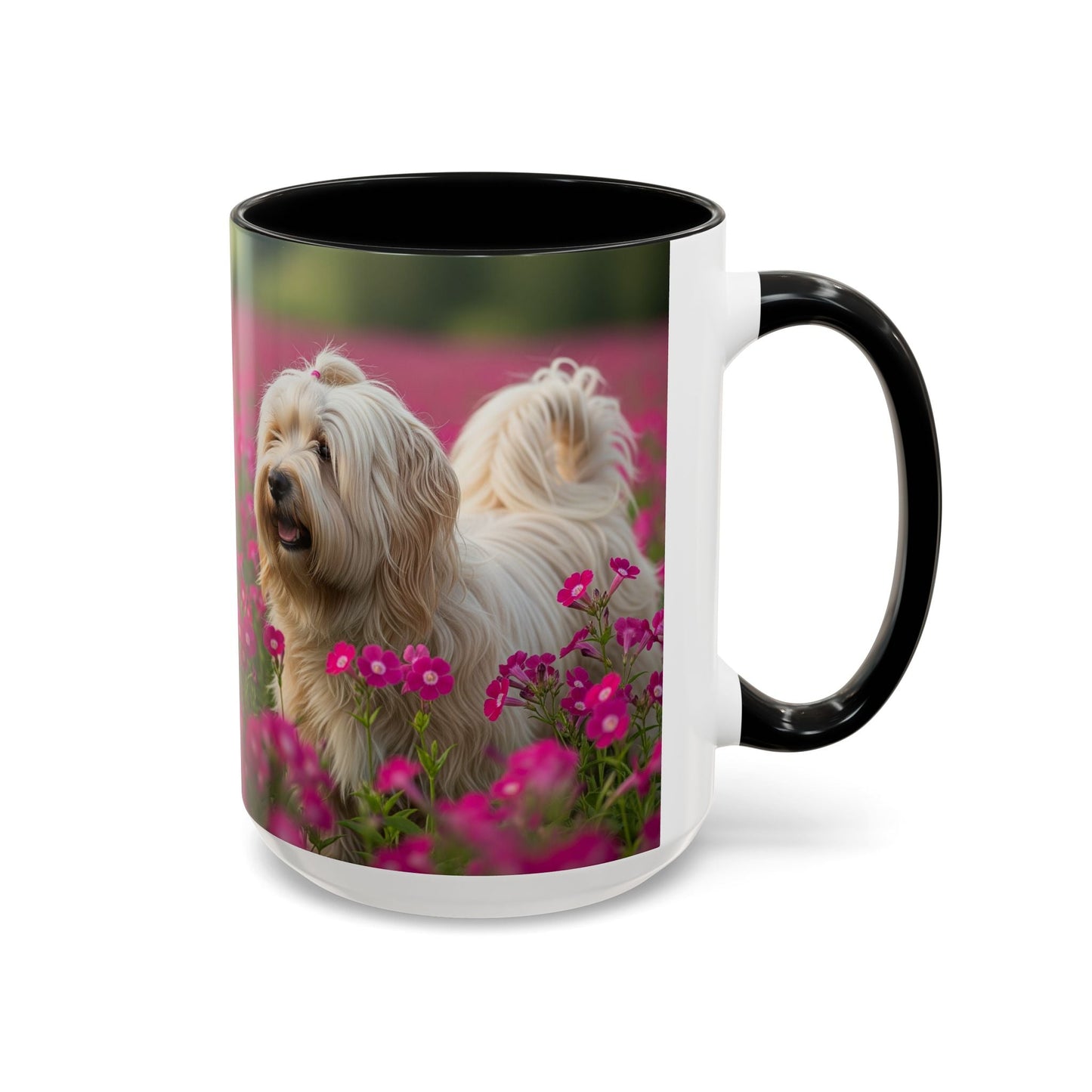 Keramiktasse mit Hunderassen-Motiv – 11 oz & 15 oz