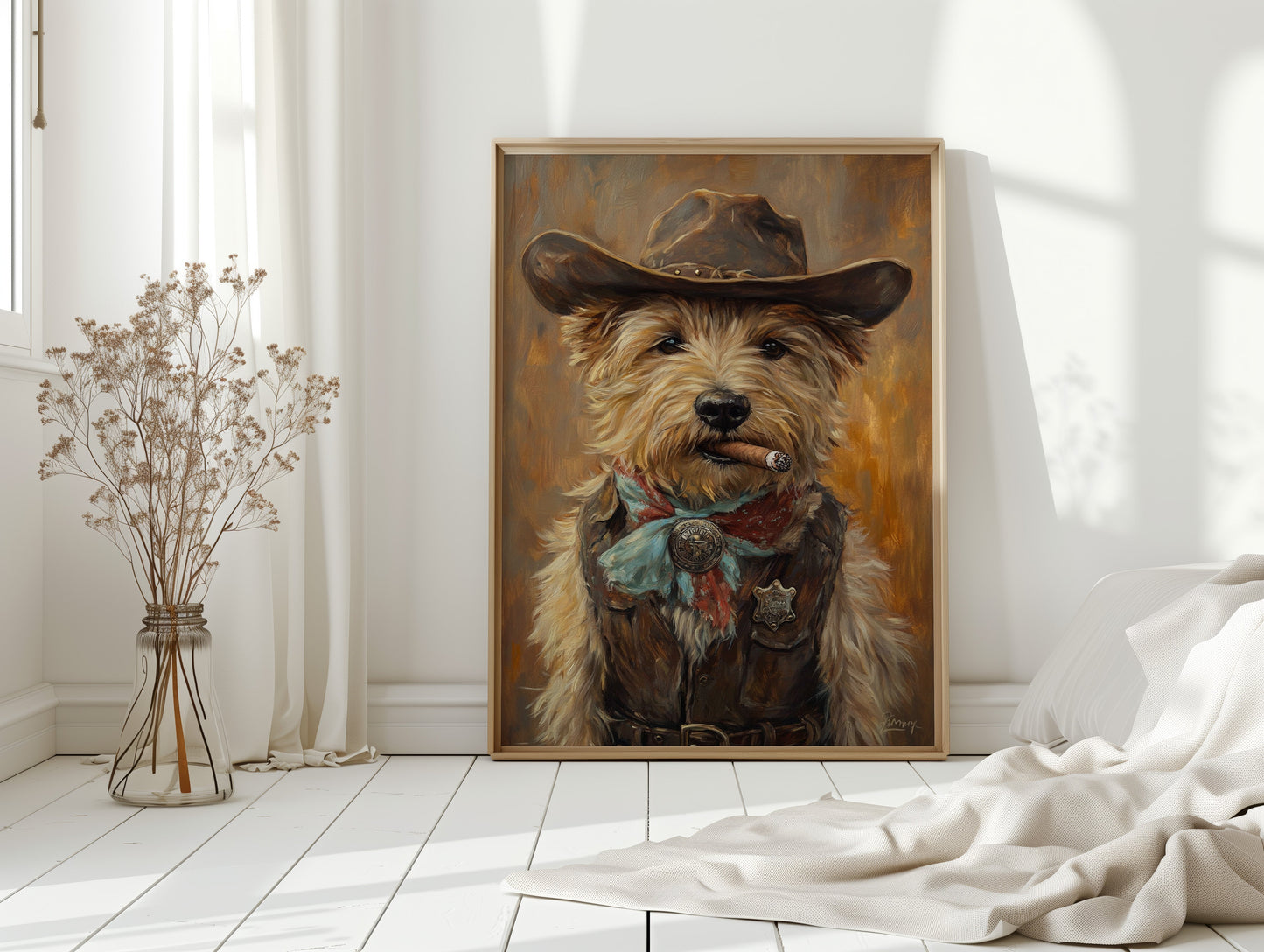 Wheaten Terrier Wild-West-Deputy