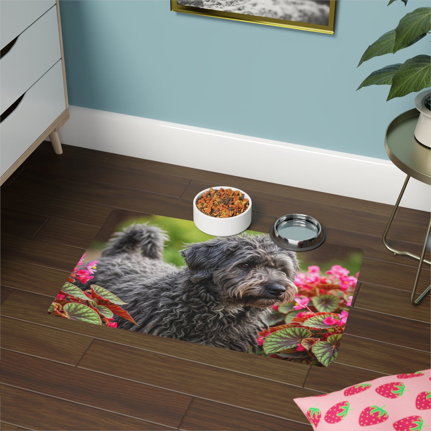 Non-Slip Pet Food Mat – Waterproof Feeding Mat for Dogs