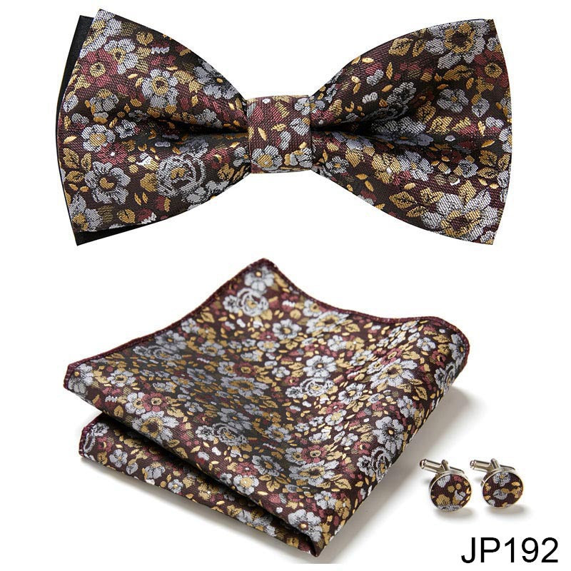 Men's Formal Suit British Korean Bow Tie