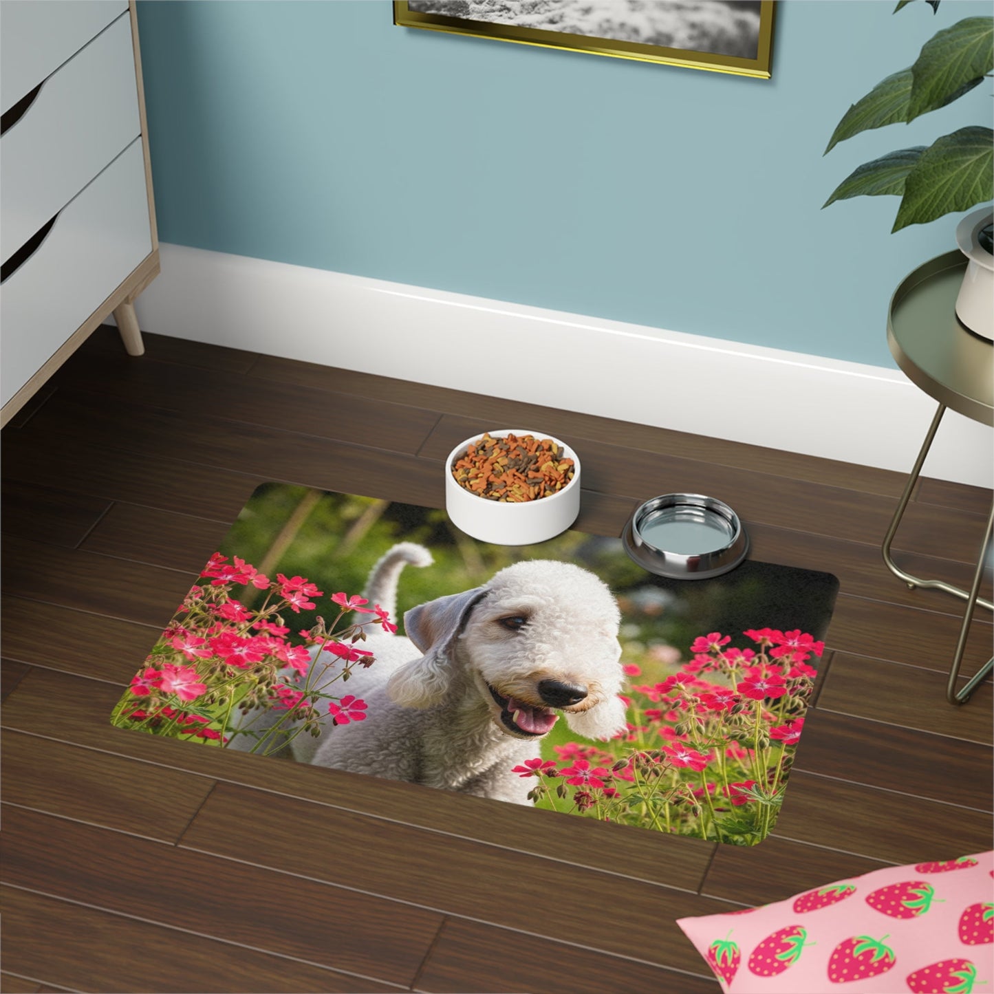 Non-Slip Pet Food Mat – Waterproof Feeding Mat for Dogs