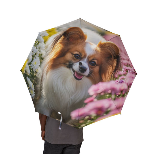 48" Semi-Automatic Umbrella – Windproof Large Travel Rain Umbrella