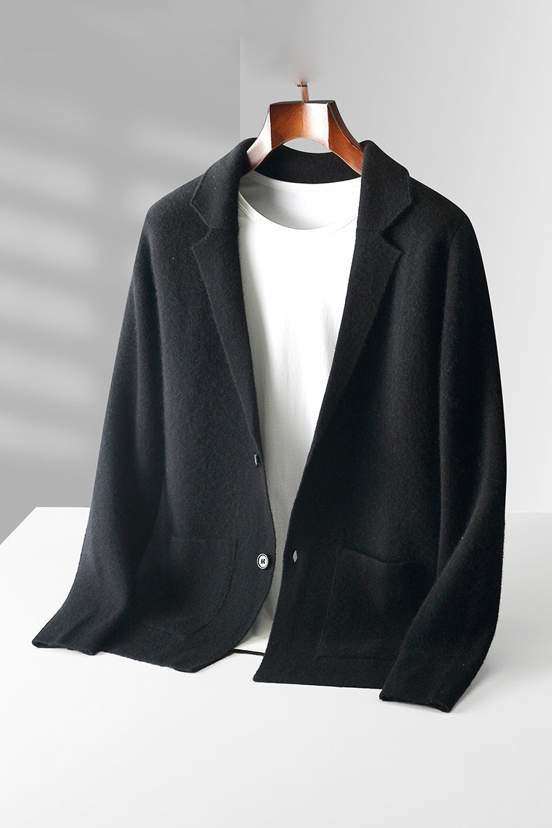 Cardigan Male V-neck Cardigan Knitted