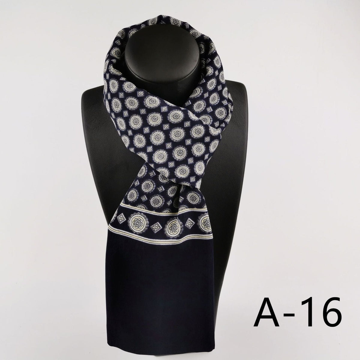 Men's Double Layer Cashmere Washed Warm Scarf