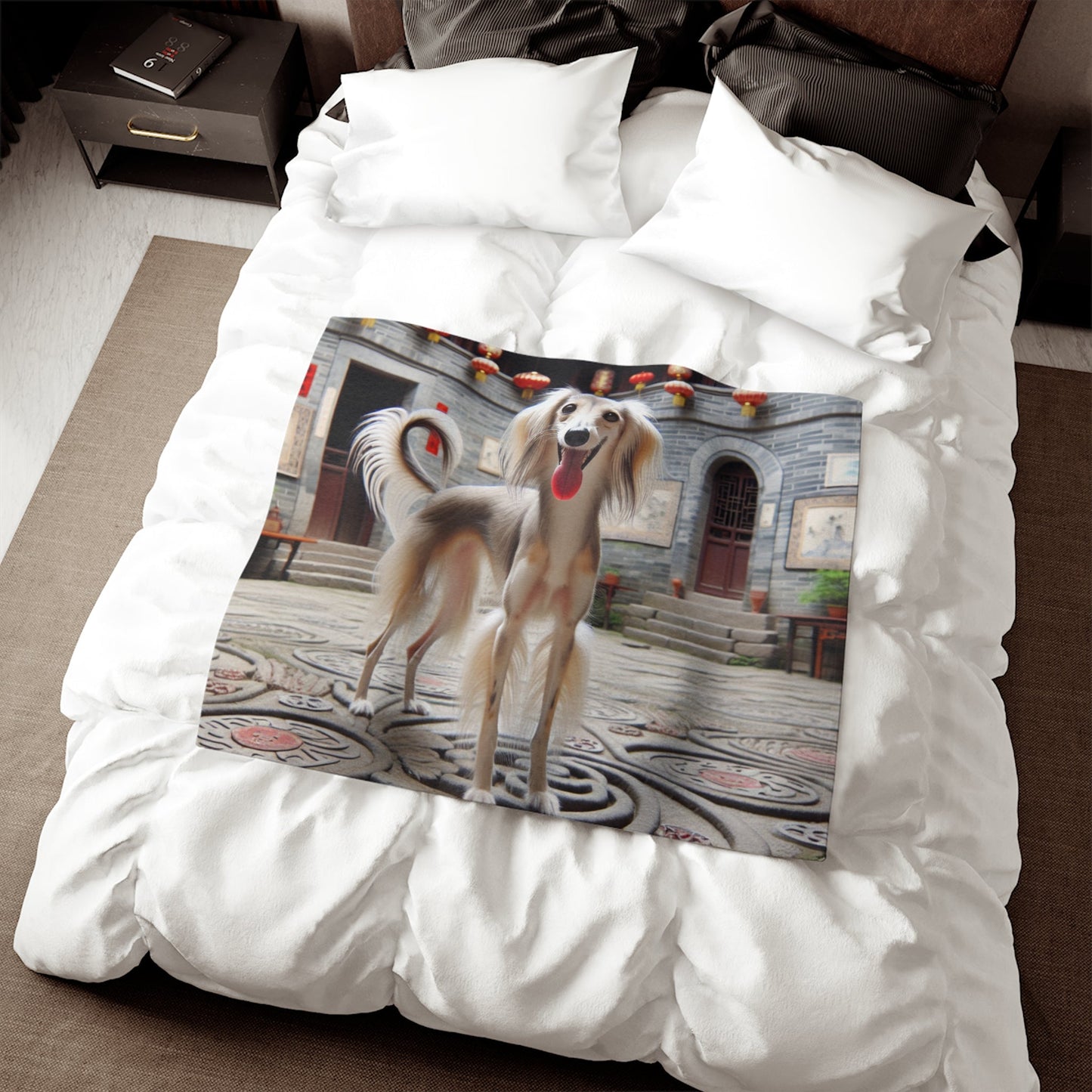 Sweatshirt Blanket – Plush Fleece Throw, 2 Size Options