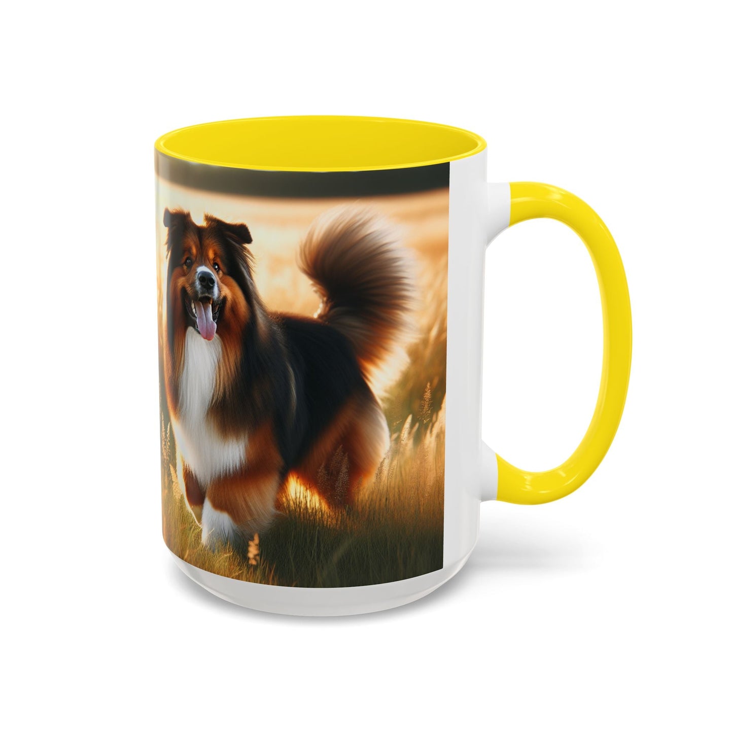 Keramiktasse mit Hunderassen-Motiv – 11 oz & 15 oz