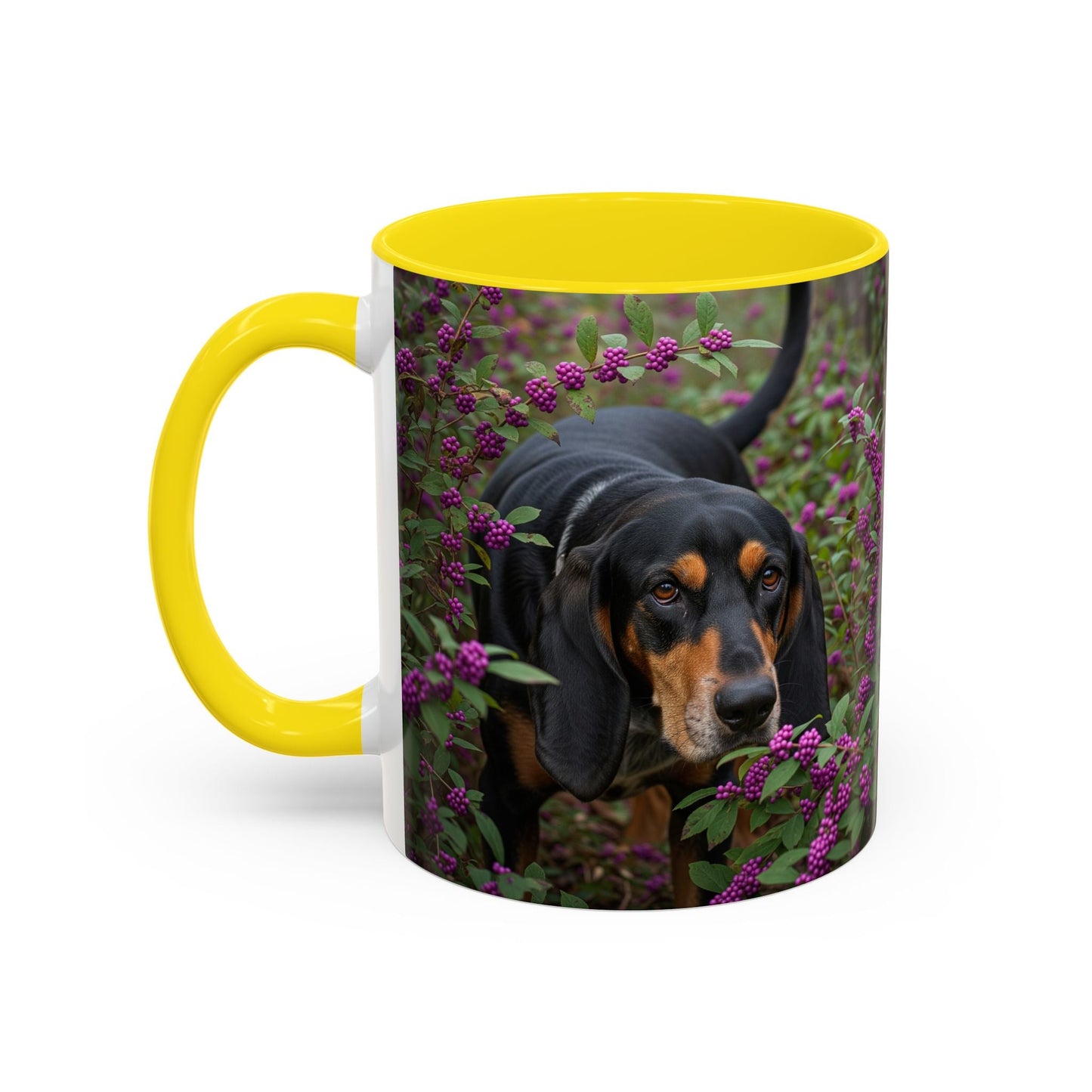 Keramiktasse mit Hunderassen-Motiv – 11 oz & 15 oz