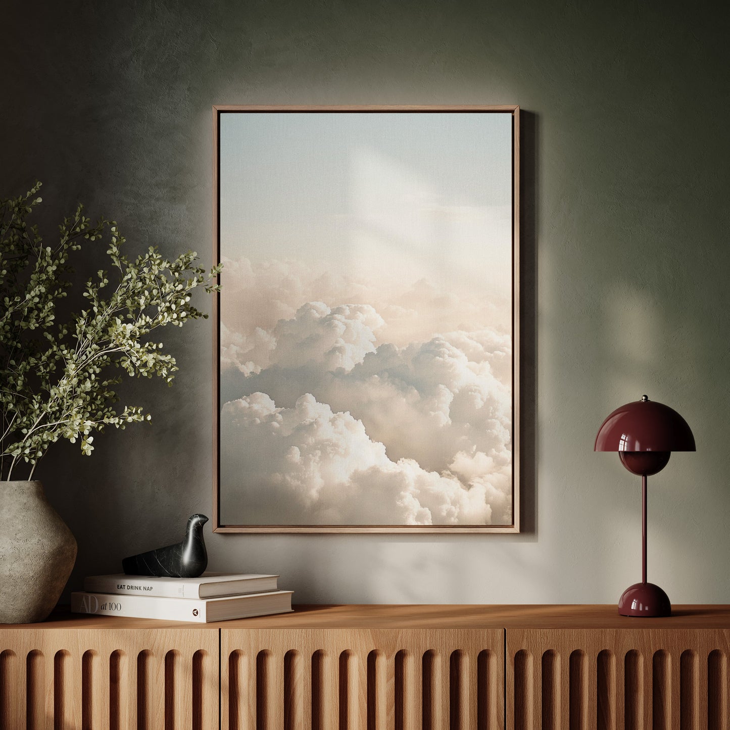 Au-dessus des nuages du matin