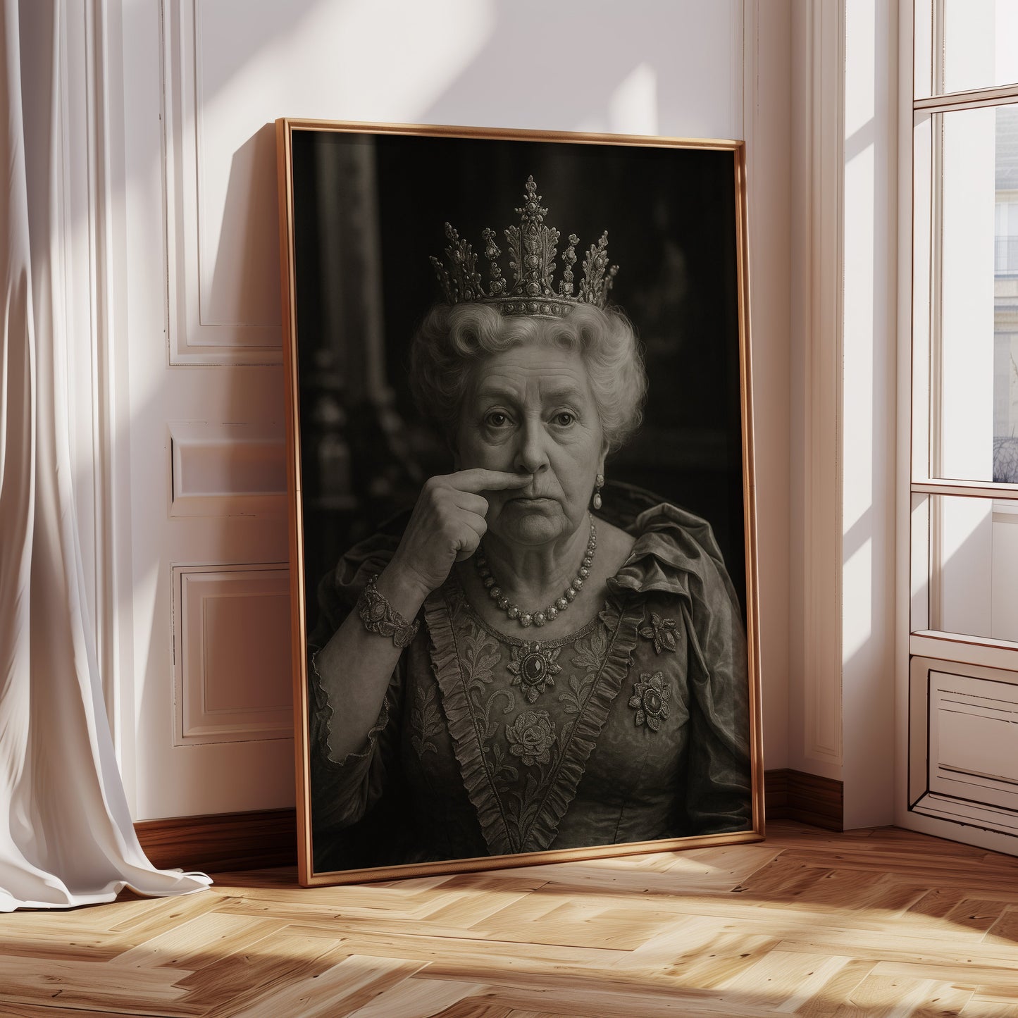 Sass royal et moustache royale