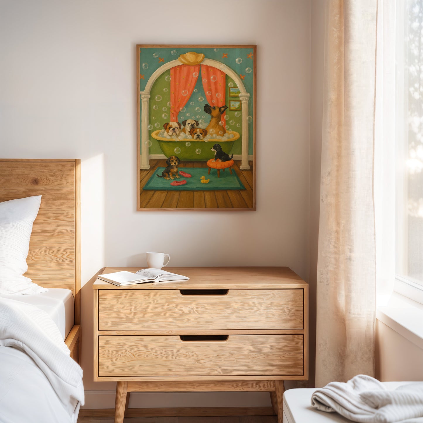 Bathtime for the Bubble Pups