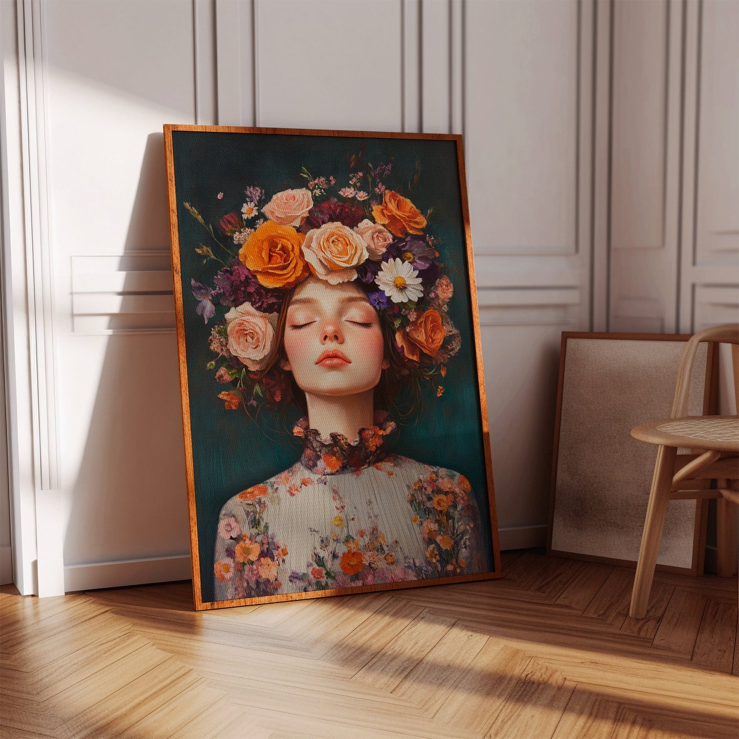 Couronné de couleurs et de calme