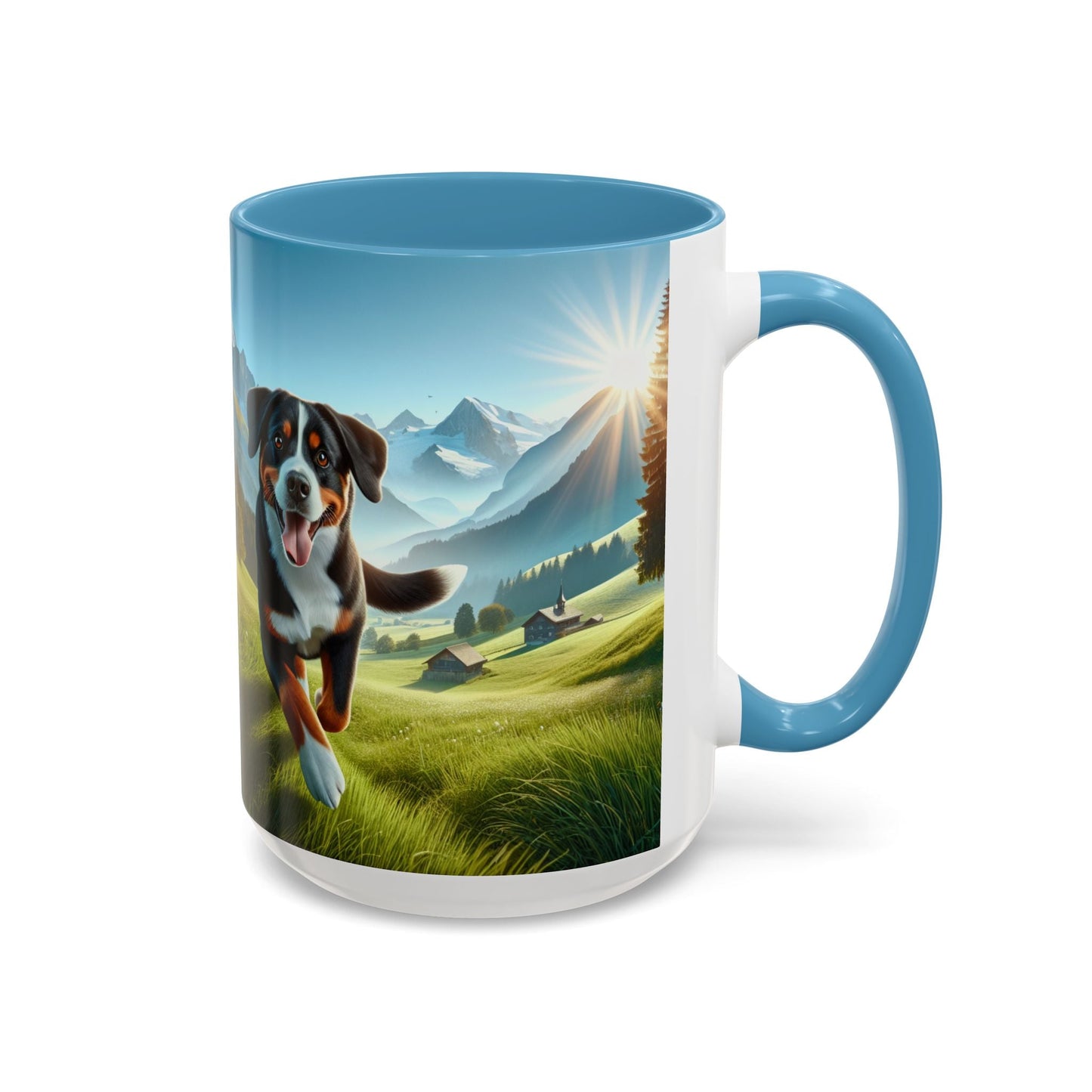 Keramiktasse mit Hunderassen-Motiv – 11 oz & 15 oz