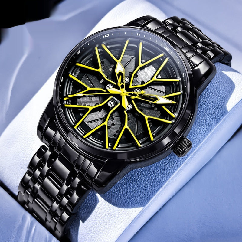 Quartz Wristwatch Mens Watch Mens Timepiece