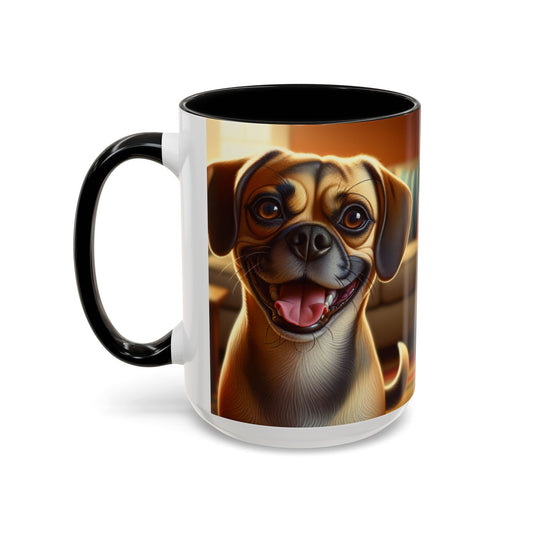 Keramiktasse mit Hunderassen-Motiv – 11 oz & 15 oz