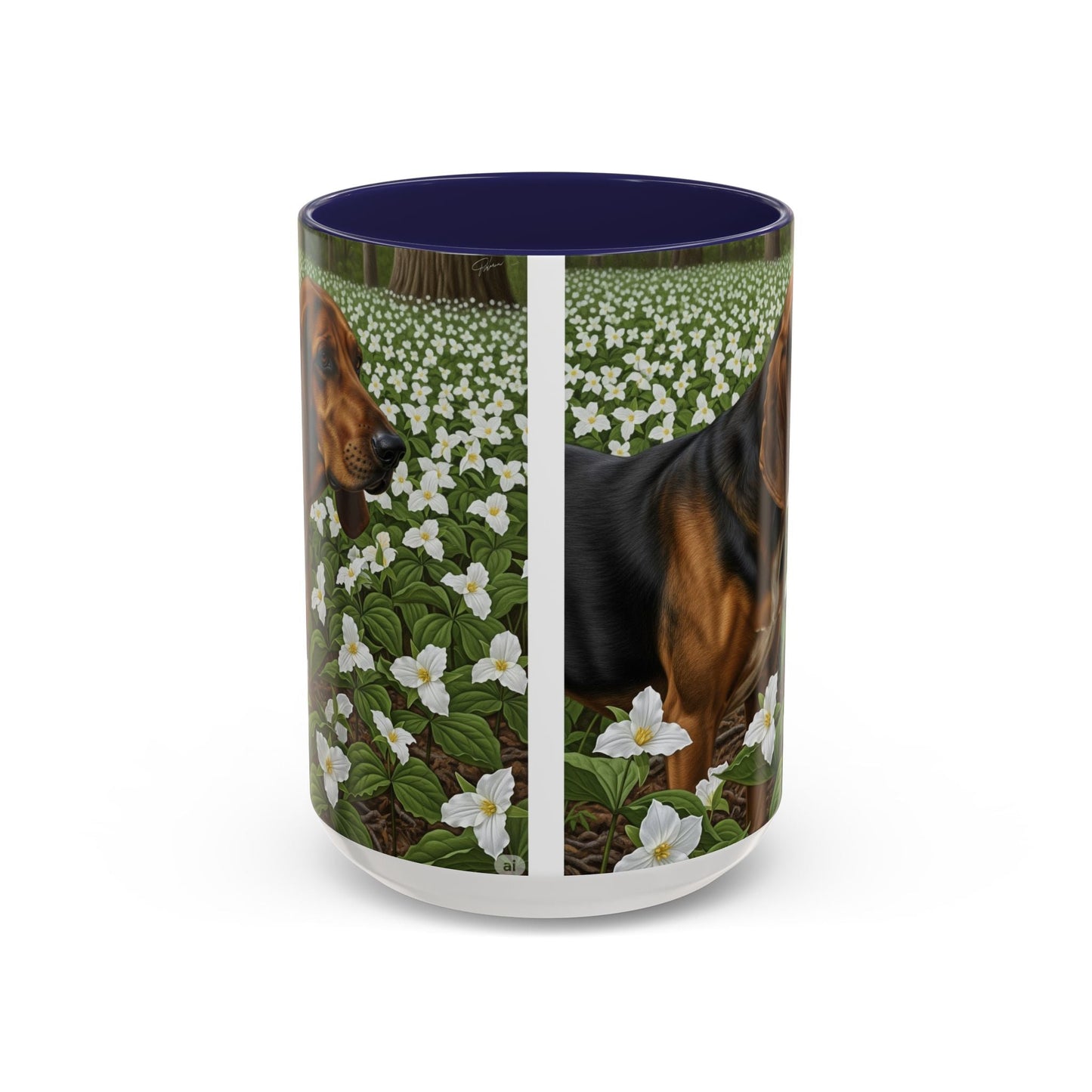 Keramiktasse mit Hunderassen-Motiv – 11 oz & 15 oz
