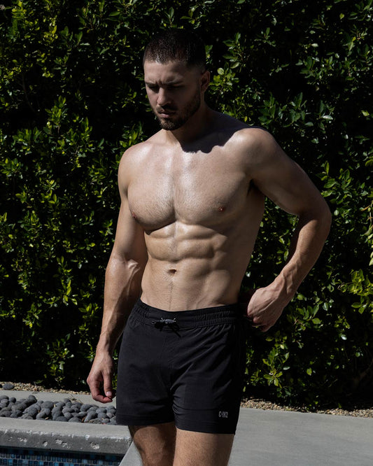 Swim Shorts Solid Black