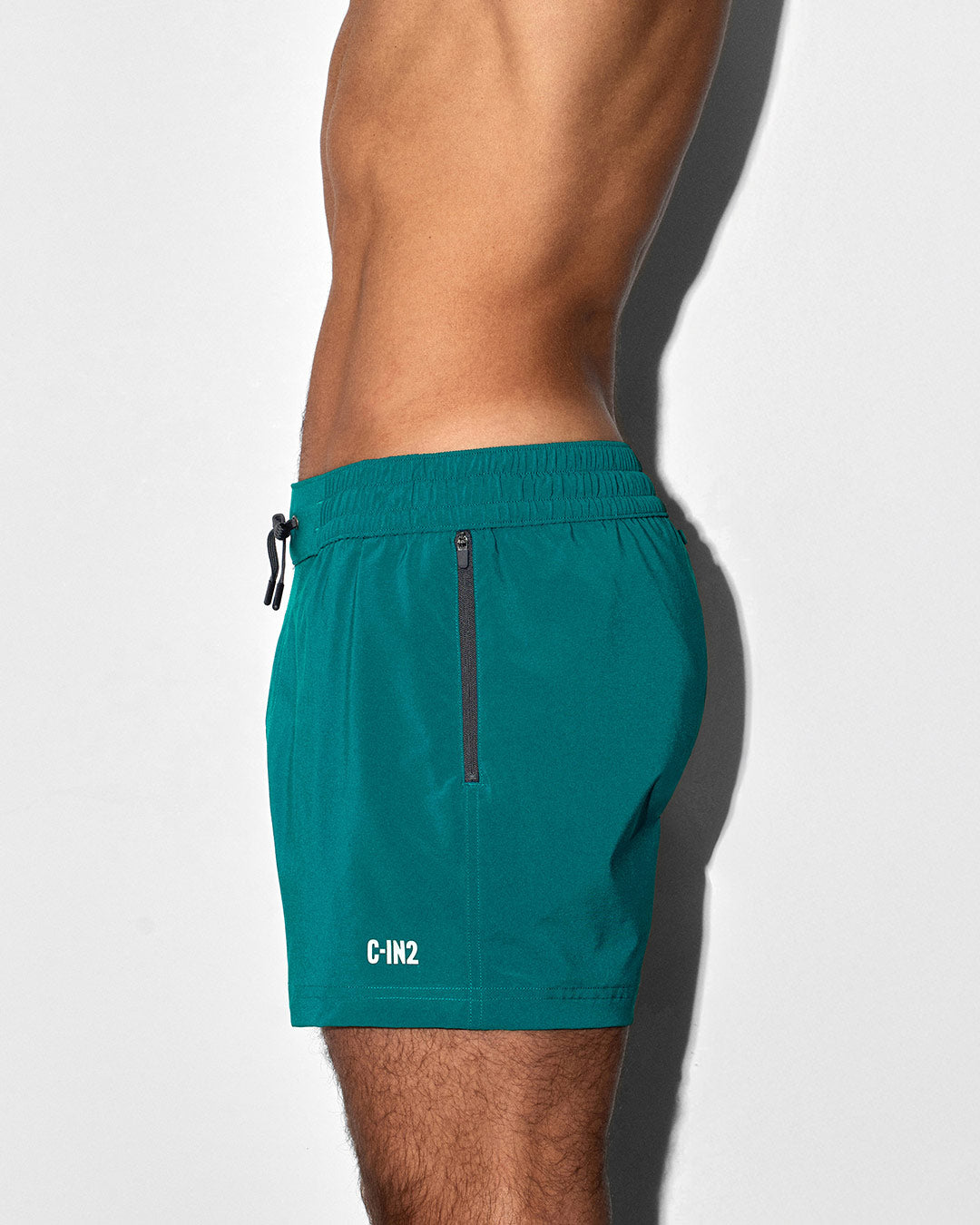 Swim Shorts Solid Teal