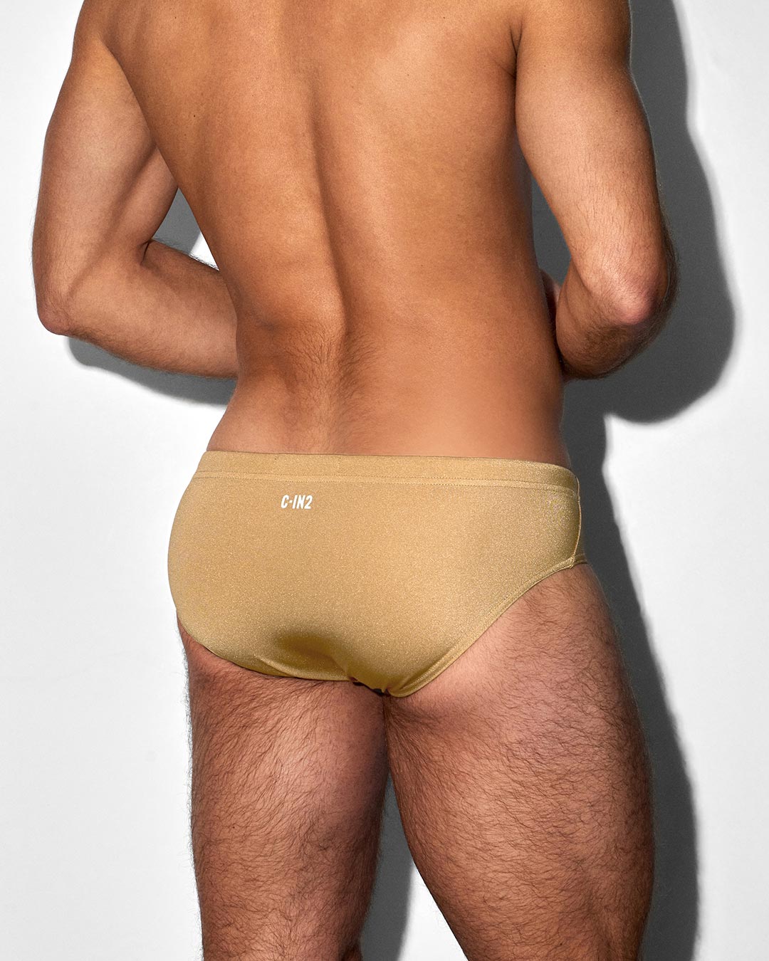 Swim Brief Solid Champagne Nude