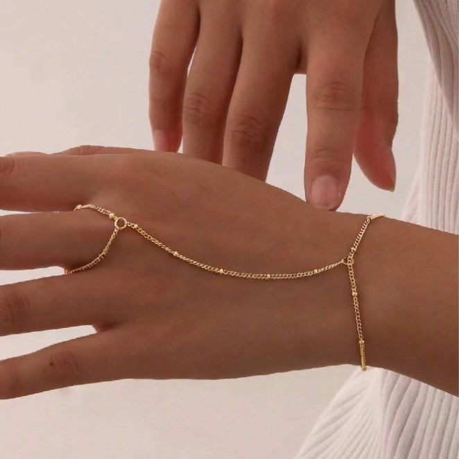 New Stylish Ring Bracelet With A Light-luxury High-end Vibe