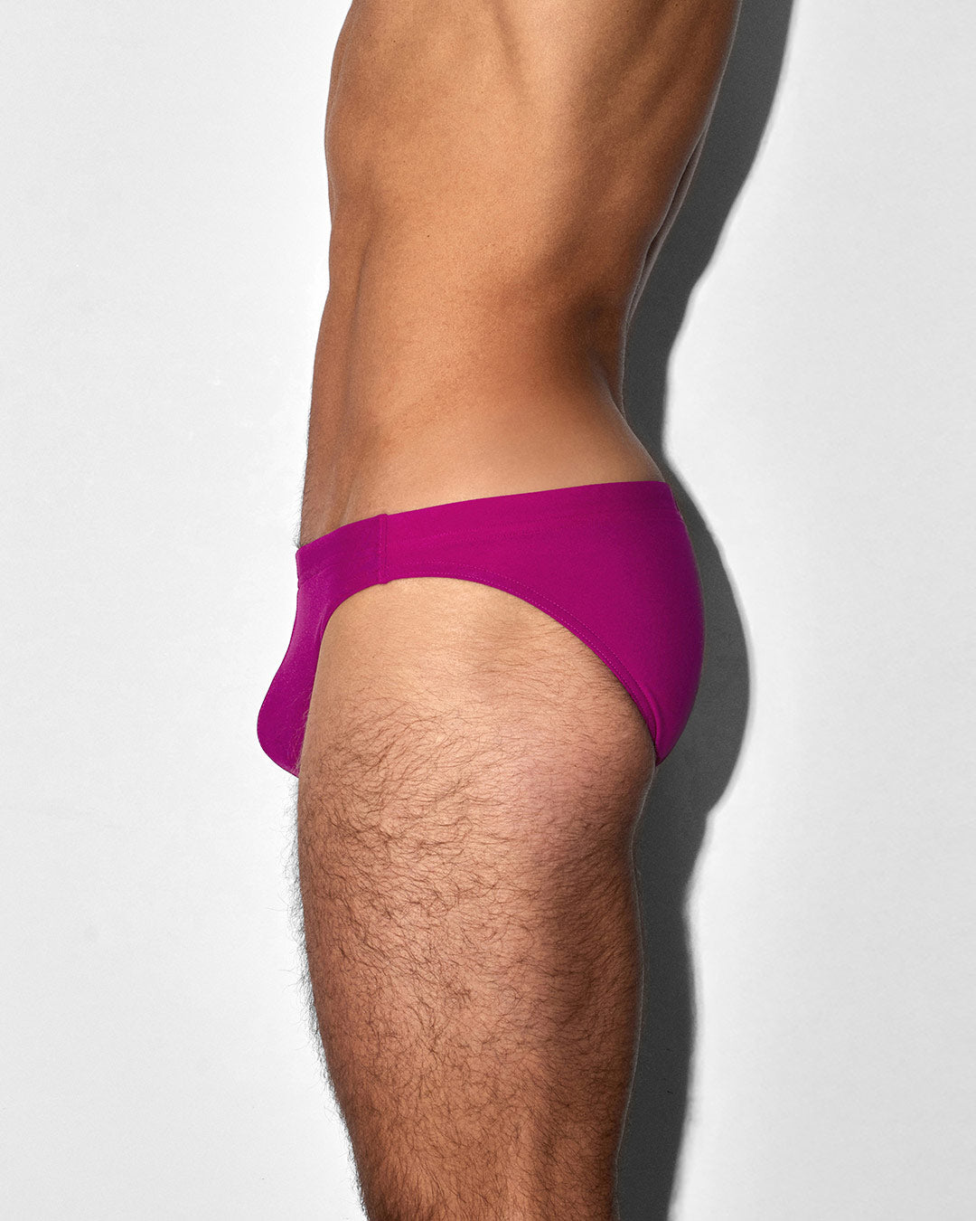 Swim Tanga Solid Raspberry Pink