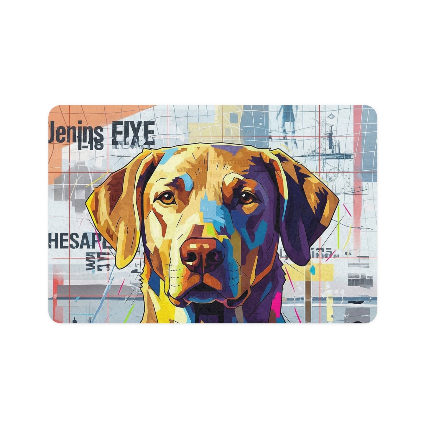 Tapis antidérapant pour animaux de compagnie – Tapis d'alimentation étanche pour chiens