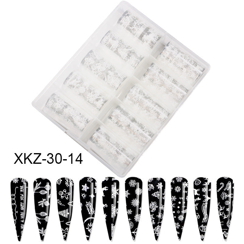 Butterfly Laser Star Nail Transfer Paper