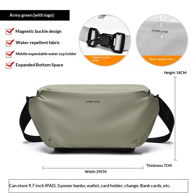 Casual Commuter Shoulder Crossbody Bag For Work