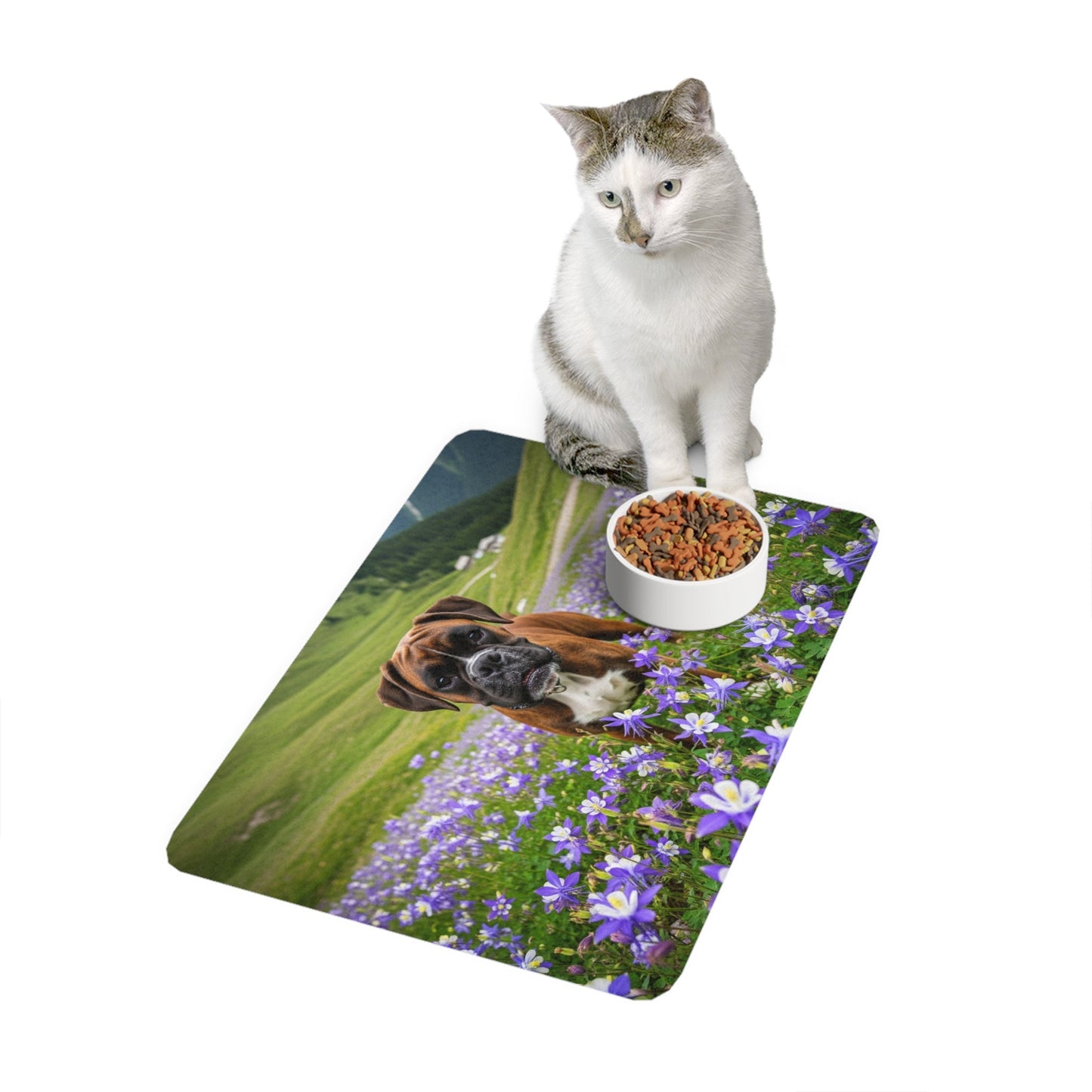 Non-Slip Pet Food Mat – Waterproof Feeding Mat for Dogs