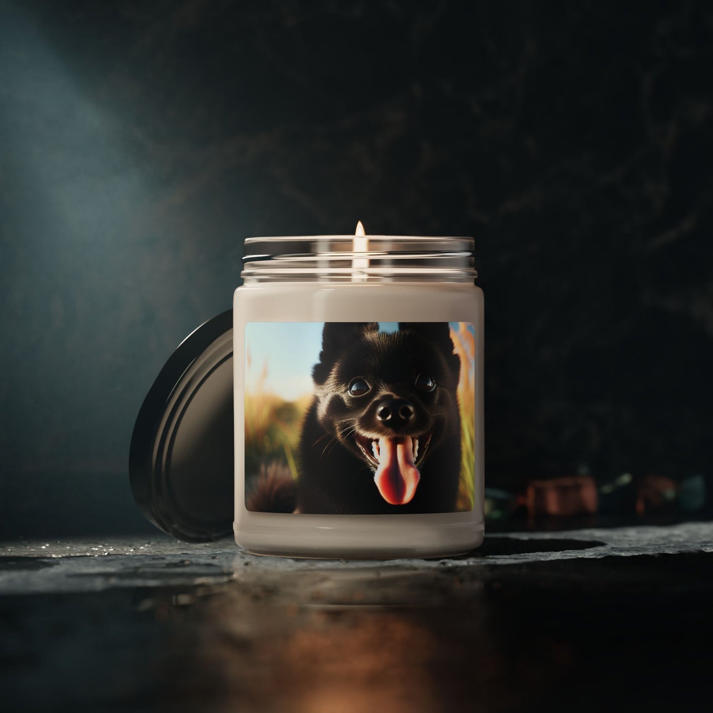 Bougie en cire de soja – Bougie parfumée en pot