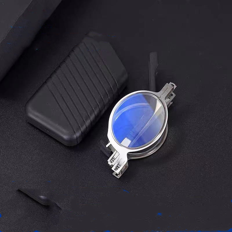 Portable Reading Glasses HD Folding Anti-Blue Light Radiation