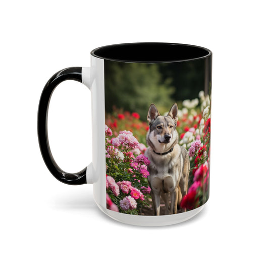 Keramiktasse mit Hunderassen-Motiv – 11 oz & 15 oz