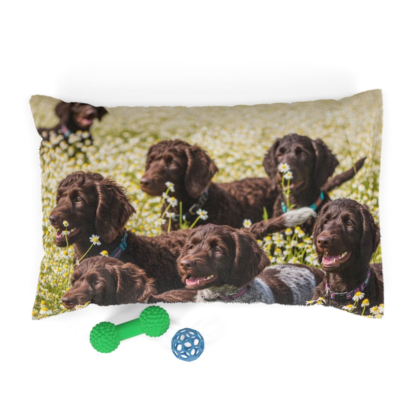 Haustierbett – Plüsch-Hundebett, 3 Größenoptionen