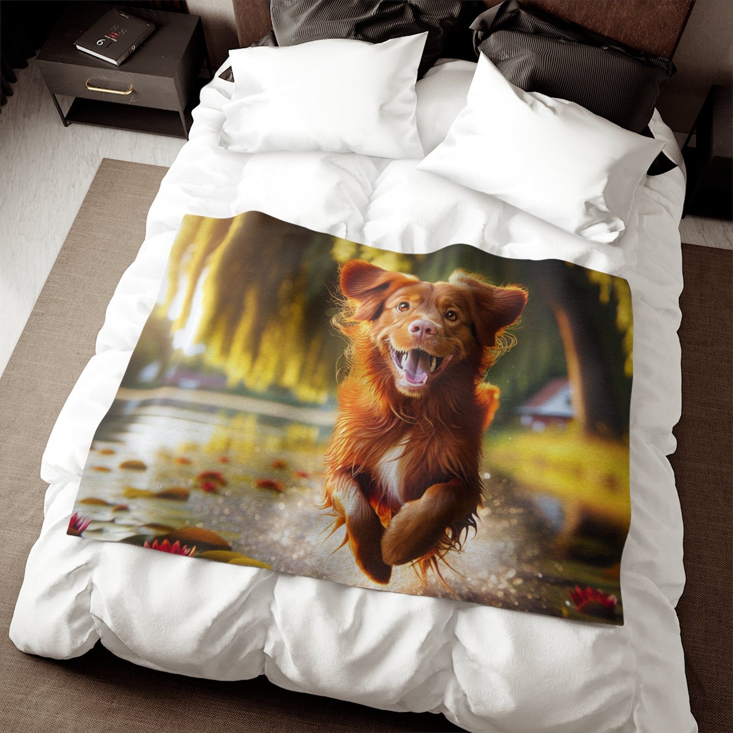 Sweatshirt Blanket – Plush Fleece Throw, 2 Size Options