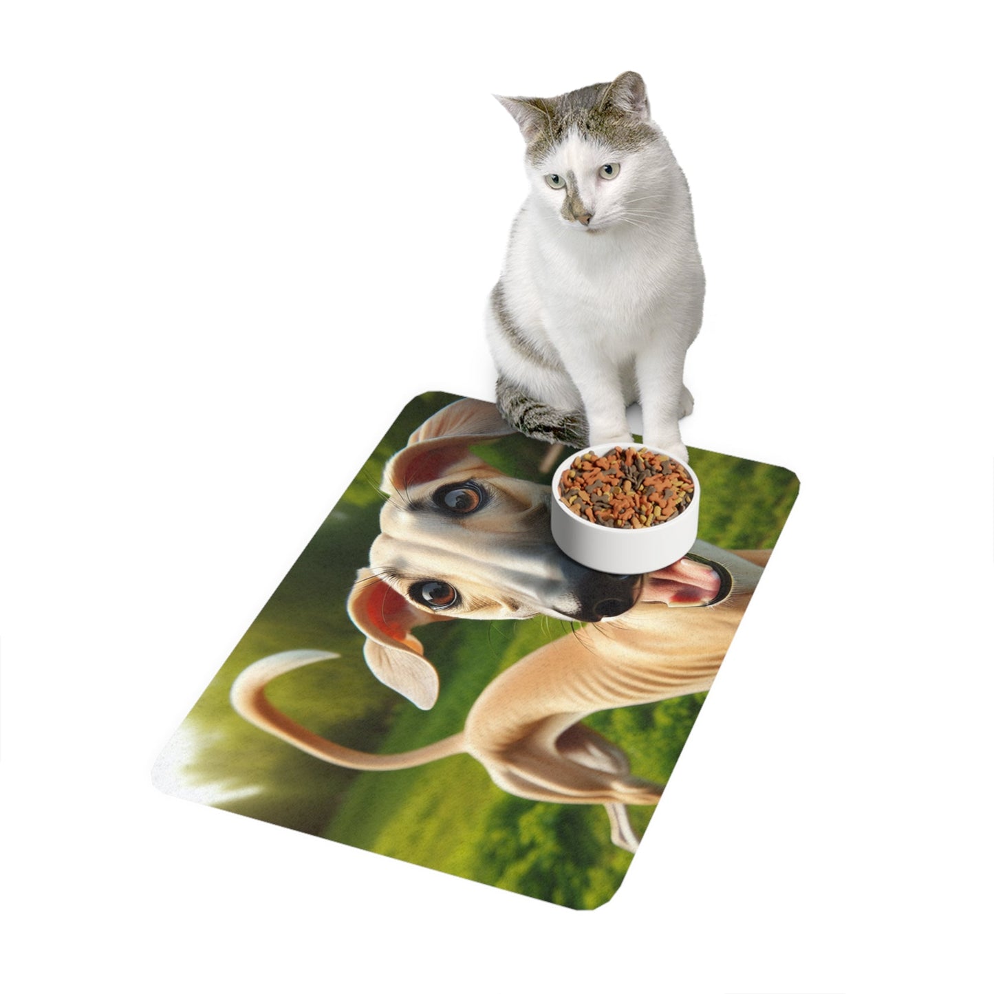 Non-Slip Pet Food Mat – Waterproof Feeding Mat for Dogs