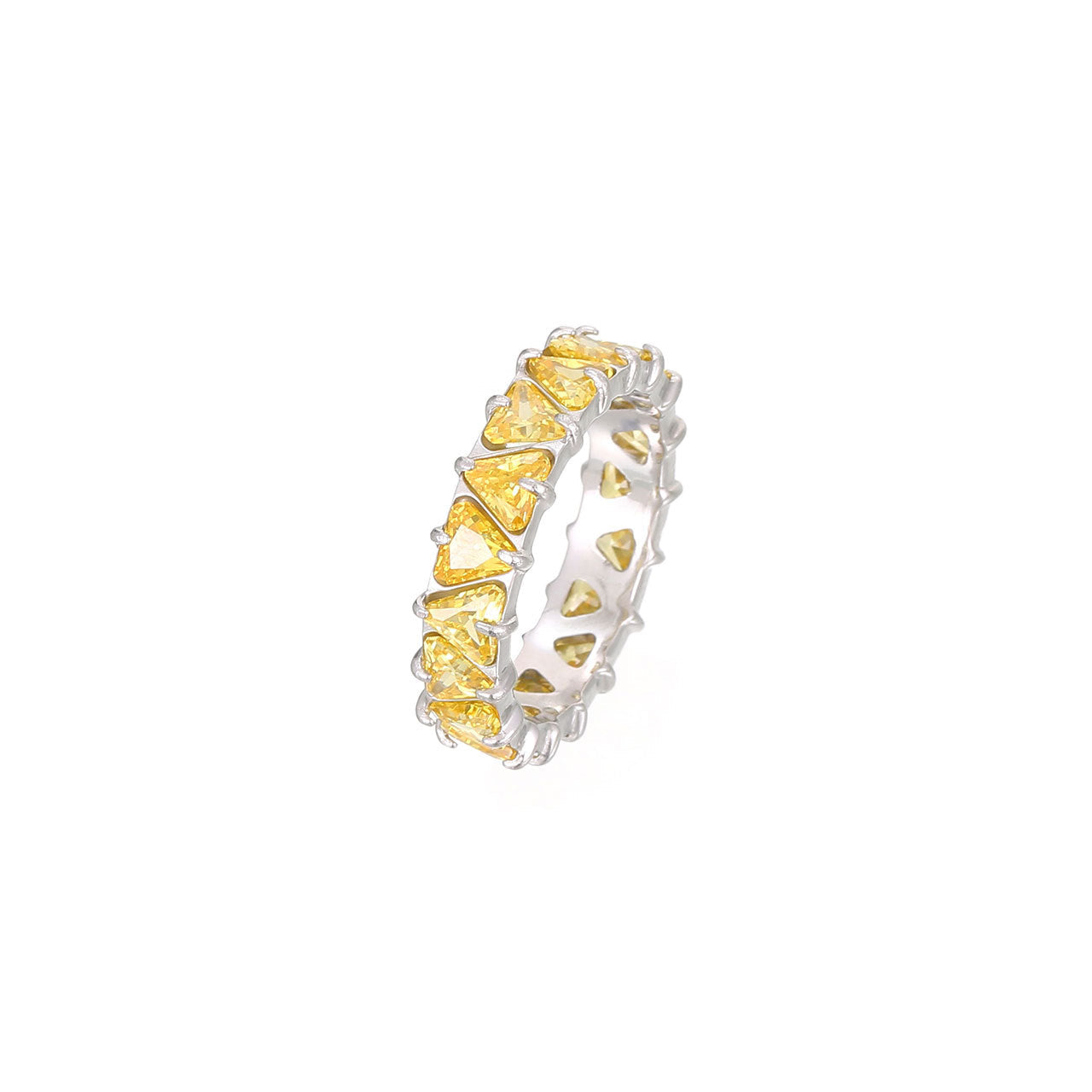 Fashionable Colorful Zircon Ring For Women