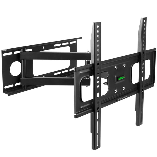 TV-Wandhalterung Schwenkbar Neigbar Voll beweglich Gelenk-Wandhalterung für 32-55 Zoll Fernseher, 45 kg max. Traglast, VESA bis zu 400x400mm