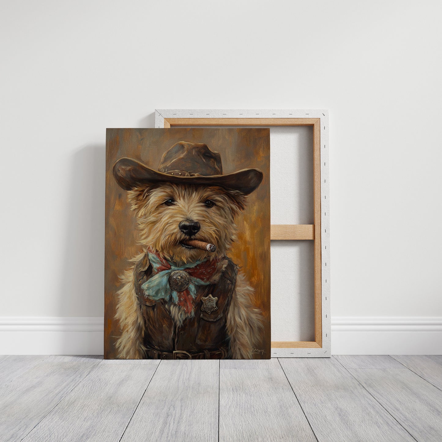 Wheaten Terrier Wild-West-Deputy