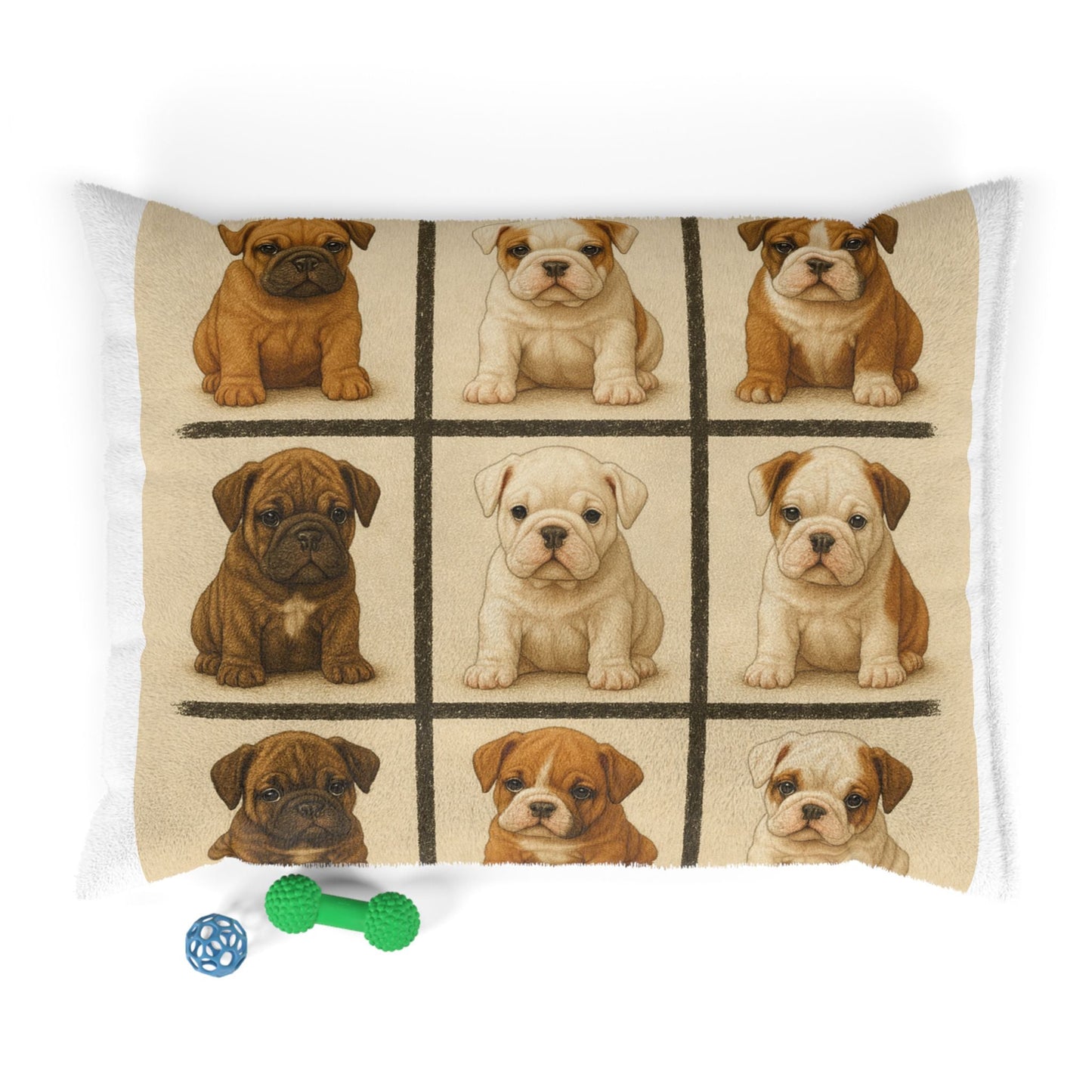 Pet Bed – Plush Dog Bed, 3 Size Options