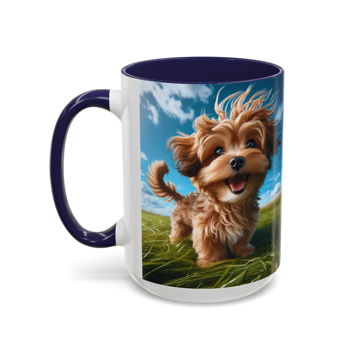 Keramiktasse mit Hunderassen-Motiv – 11 oz & 15 oz