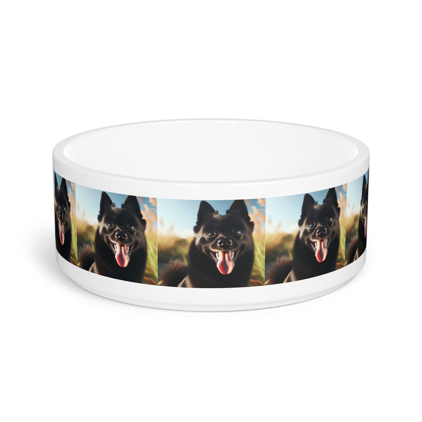 Ceramic Pet Bowl – 16 oz Dog Feeding Bowl