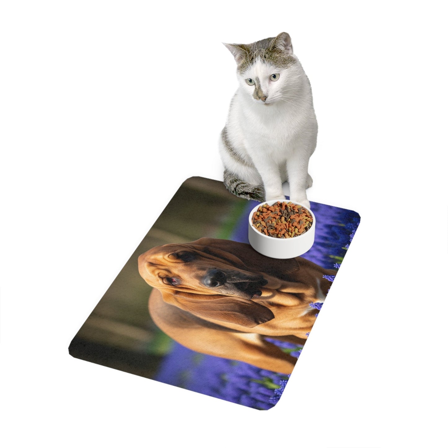 Non-Slip Pet Food Mat – Waterproof Feeding Mat for Dogs