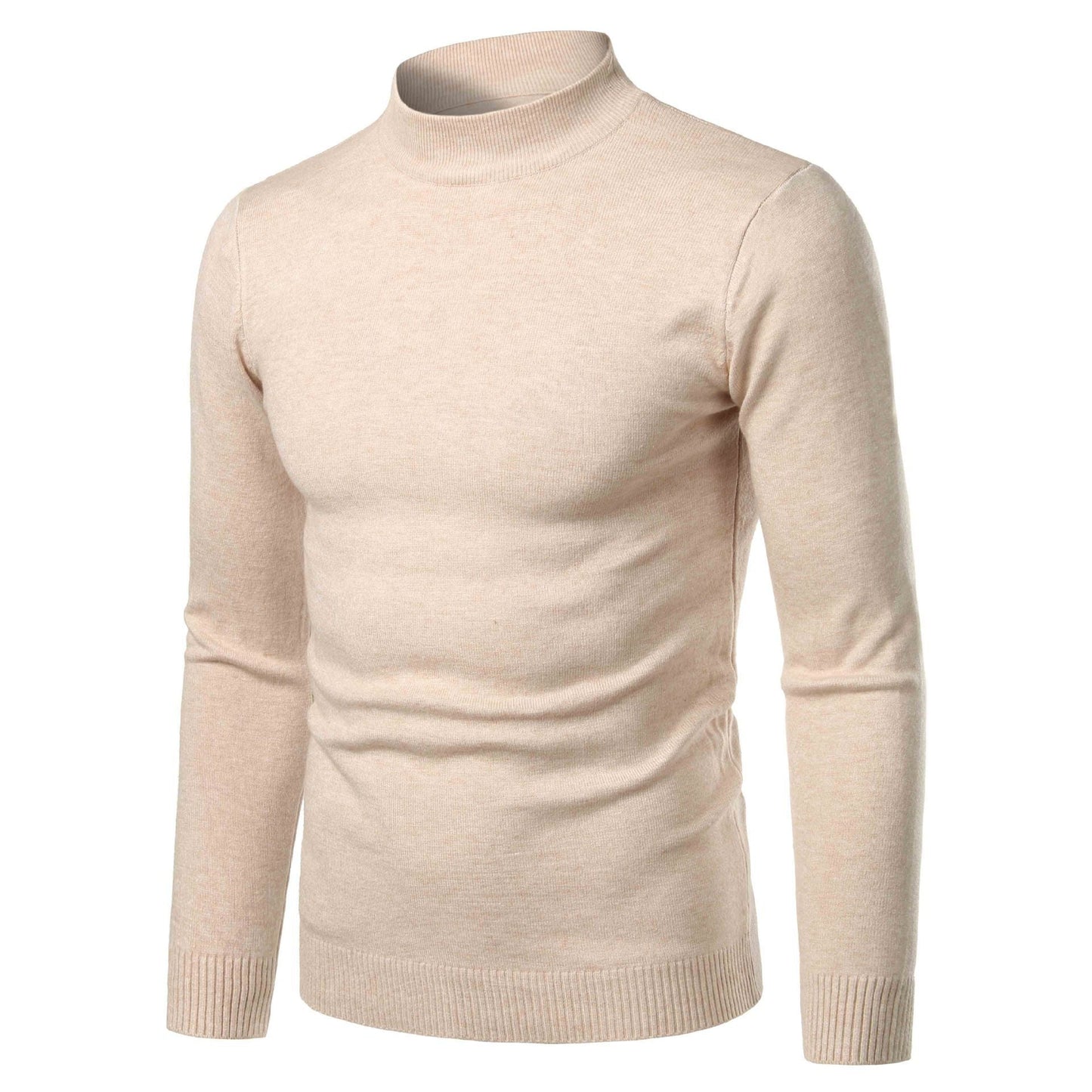 Mens Casual Half-neck Pullover Sweater