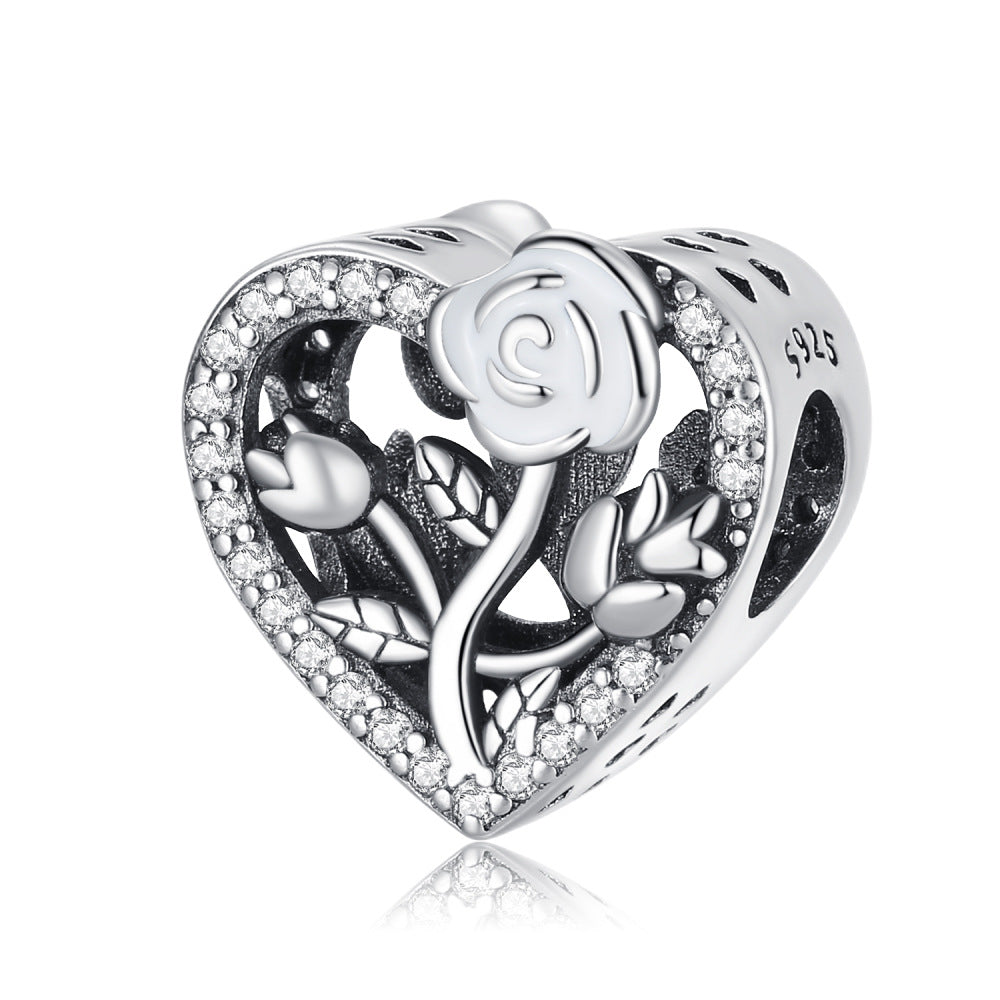 Flower Of Life Medical-themed Bracelet With Beads Featuring A White-coat Angel Design