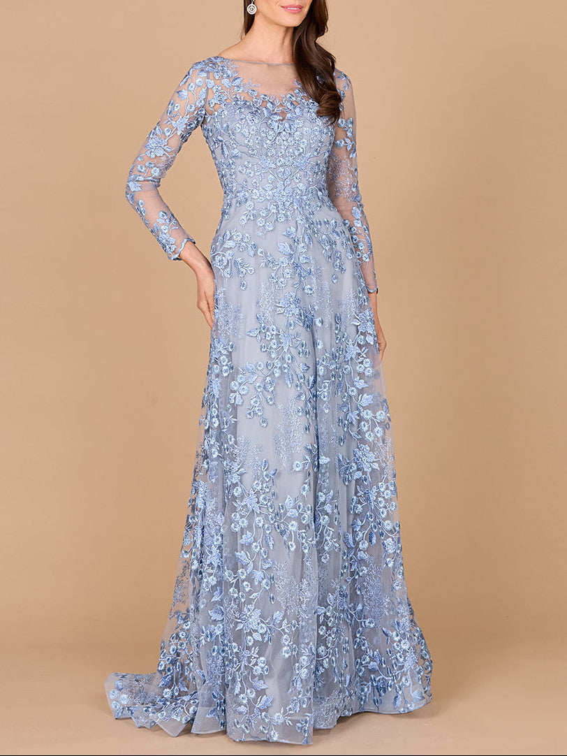 Robe Illusions, Manches Longues